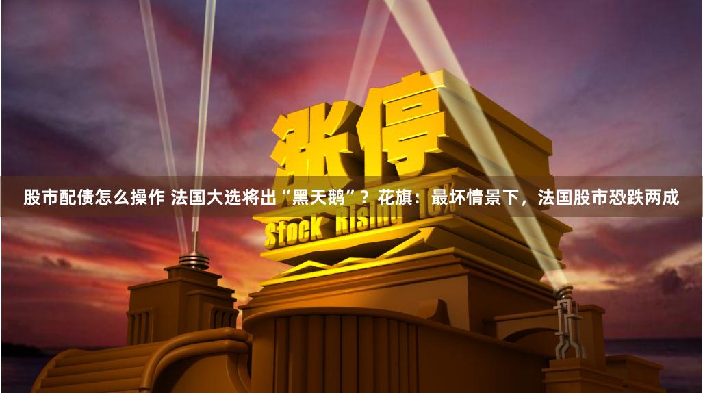 股市配债怎么操作 法国大选将出“黑天鹅”？花旗：最坏情景下，法国股市恐跌两成