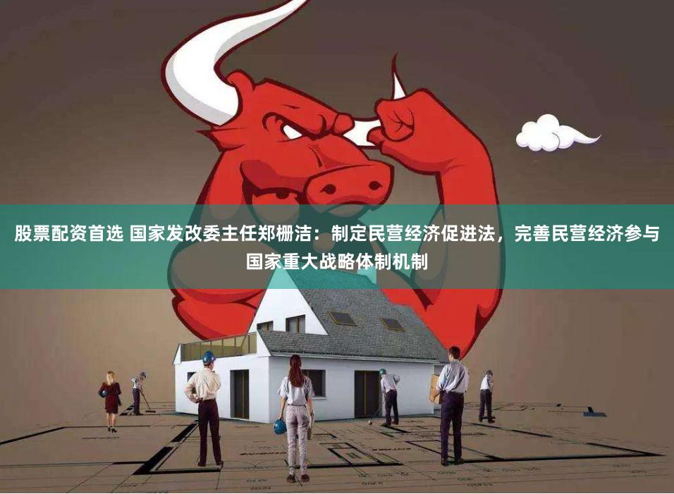 股票配资首选 国家发改委主任郑栅洁：制定民营经济促进法，完善民营经济参与国家重大战略体制机制