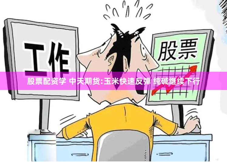 股票配资学 中天期货:玉米快速反弹 纯碱继续下行